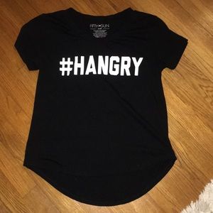 Short sleeve “#HANGRY” T-shirt